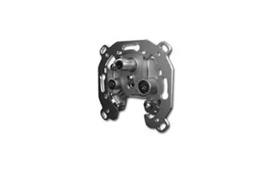 PREISNER SE33ST Antenna Socket 3-fold, SAT, stitch, 1 dB