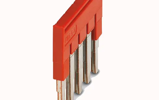 PHOENIX 3030190 Jumper FBS 5-fold | red | 5,2 mm