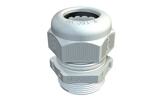 OBO BETTERMANN 2022864 Cable Gland V-TEC metric thread | light gray | M16