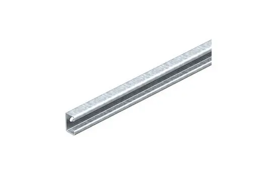 OBO BETTERMANN 6007244 Rail de profil MS4022 fente lourde 18 mm | 492 mm