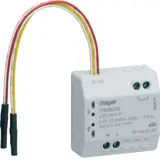 HAGER TRM694G Actionneur de commutation KNX radio encastrable Simple, sans potentiel, 2 entrées