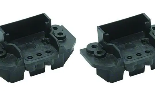 HAGER UZ00Z2 Accessoires pour rail DIN Pièce isolante simplement