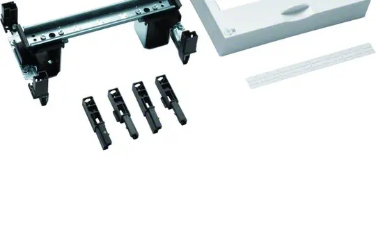 HAGER UD11B1 Universal Module horizontal, slotted | 150x250 mm