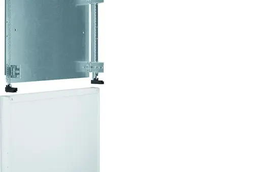 HAGER UD32C1 Universal Module Mounting plate, closed | 450x500 mm
