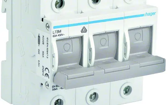 HAGER D02 63 A REG Lasttrennschalter D02 63 A REG 