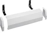 HAGER FZ142 Goulotte de câblage pour tableau de distribution 2 champs | blanc pur | 110 mm
