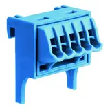 HAGER VZ455N Volta Terminals QuickConnect, 10 pieces | blue