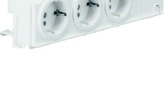 HAGER VZ00AS SCHUKO socket REG 3-fold