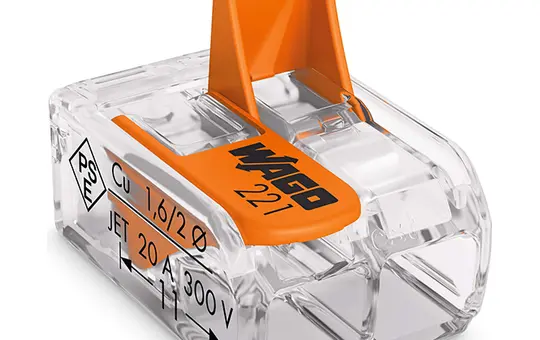 WAGO 221-412 Connector Terminal Series 221 2-fold
