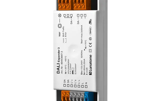 LUNATONE 89453847-3 DALI-Extendeur encastré au plafond tripler