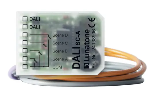 LUNATONE 24138906 DALI Scene Control Module Scenes not programmable
