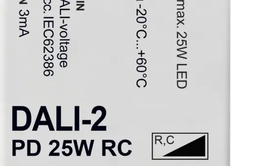 LUNATONE 86458619 Actionneur de gradation DALI 25 W encastrable Section de phase (RC)