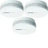 HAGER TG600AL-3 Smoke Detector KRIWAN Q Standard, 3 pieces