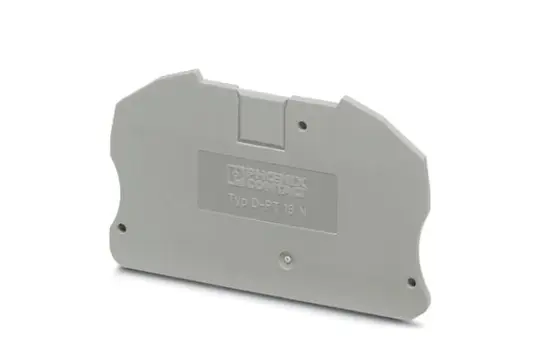 PHOENIX 3212060 End Cap PT Series D-PT 16 | gray