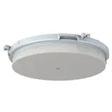 KAISER 1281-11 Partie avant pour boîtier encastré HaloX 100 panneau universel en fibres minérales | Ø 0-100 mm