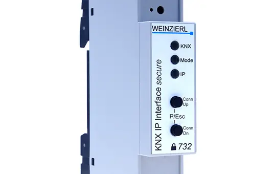 WEINZIERL 5248 KNX IP Interface REG, KNX Secure
