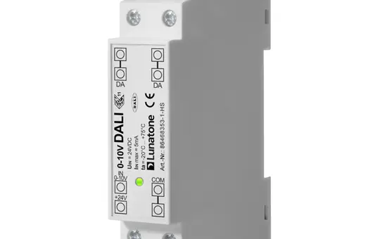 LUNATONE 86468353-1-HS DALI 0-10 V Interface Input 1-fold