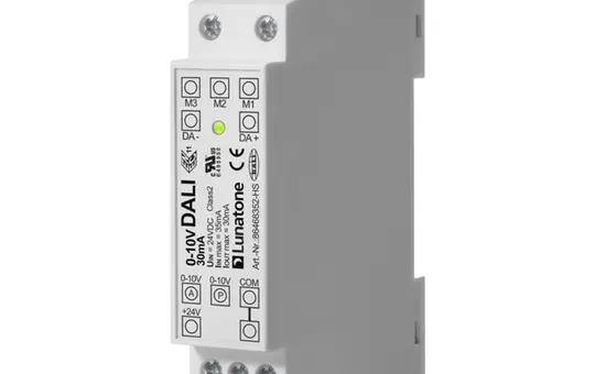 LUNATONE 86468352-HS DALI 0-10 V Interface Input 1 channel, 30 mA