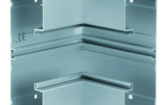 HAGER BRA651704ELN tehalit Dado trunking internal corner 80mm, aluminum | anodized aluminum | 70x170 mm