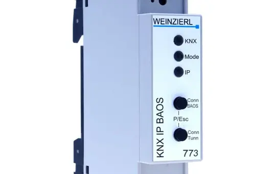 WEINZIERL 5262 KNX-IP-BAOS 250 objets de groupe