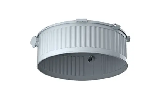 KAISER 1283-00 Recessed Housing HaloX In-situ concrete, without tunnel | Ø 250 mm