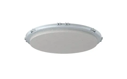 KAISER 1282-11 Partie avant pour boîtier encastré HaloX 180 panneau universel en fibres minérales | Ø 0-180 mm