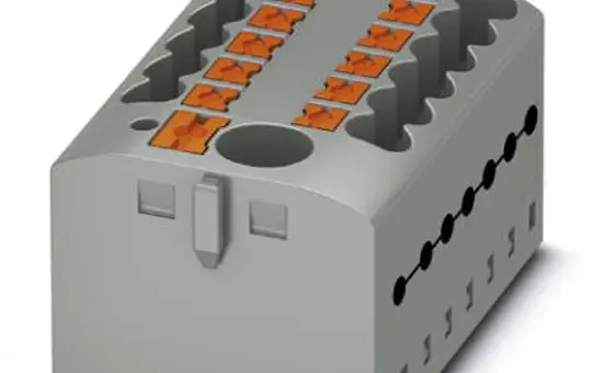 PHOENIX 3273352 Distribution block PTFIX 13x | gray | 2,5 mm²