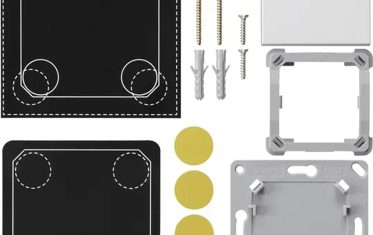 GIRA Kit de montage EnOcean Émetteur mural sans fil Système 55 