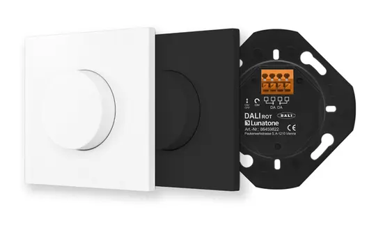 LUNATONE 86459822 DALI RED Rotary Dimmer DT6 Monochrome
