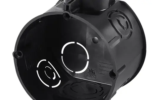 F-TRONIC 7310129 Flush-mounted box E106M25 flat | 46 mm