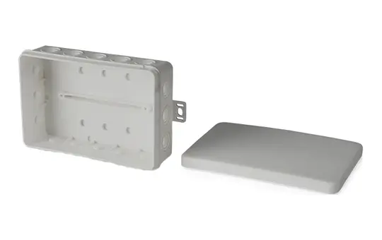 F-TRONIC 7340149 Surface-Mounted Damp Room Junction Box 134x89 mm