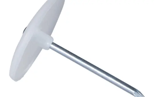 F-TRONIC 7440003 Nail washer with steel nail Ø 28 mm
