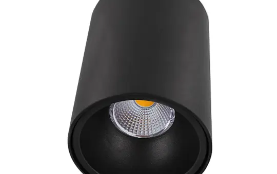 Luminaire en saillie MR16 KPKIBL noir | Ø 97 mm