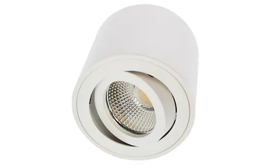 Surface-mounted light MR16 KPOH36BI white | Ø 80 mm