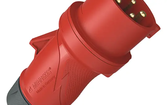 MENNEKES 13520 Plug PowerTOP Xtra ErgoCONTACT 32A, 5-pin, 400V