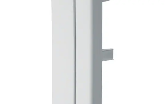 HAGER LFF6011069016 tehalit embout de canalisation de câbles Plastique, sans halogène, réglable | blanc trafic | 110 mm