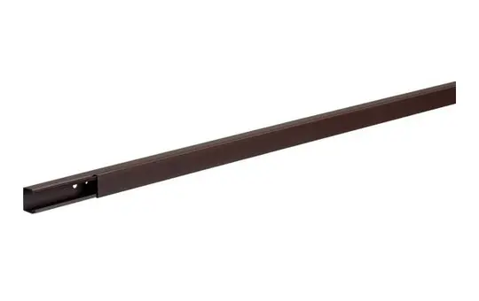 HAGER LF2502508014 tehalit canal de gestion des câbles complet plastique | marron | 25x25 mm