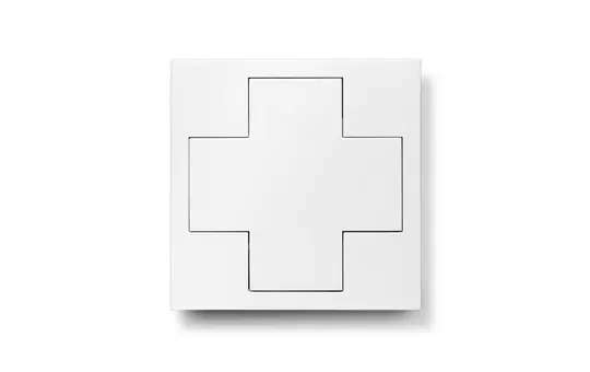 LUNATONE 86459793-W16-2-int DALI-2 Switch Cross Instances activated | traffic white