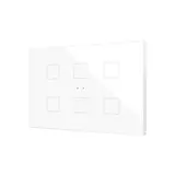 ZENNIO ZVIFXLX6W KNX Touch Sensor Flat XL 6-fold | white