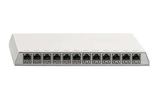 RUTENBECK 23611112 Surface-Mounted Patch Panel 12-speed cat. 6a