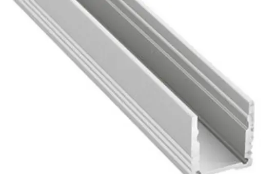 BARTHELME 62399102 Profilé en aluminium BARdolino haut | aluminium anodisé | 2 m