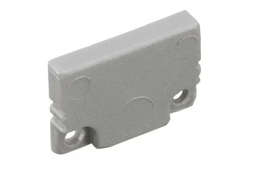 BARTHELME 62399604 End cap for BARdolino flat, plastic