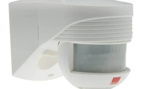 B.E.G. 91002 Luxomat Motion Detector LC-Click 200° | white