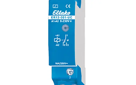 ELTAKO ER12-001-UC Relais de commutation 12-230 V REG 16 A, 1 O