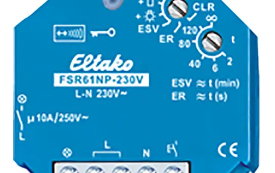 ELTAKO FSR61NP-230V EnOcean Switching Actuator 1-fold