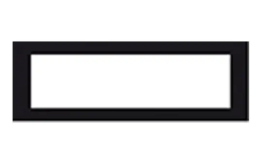GROTHE 98025 Frame Type 600 | black