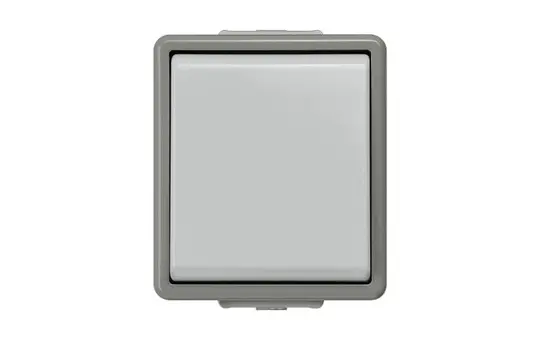 SIEMENS 5TA4706 Surface-Mounted Rocker Switch Delta Flat IP44 Changeover switch