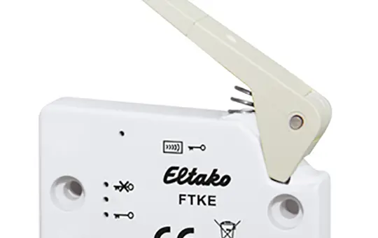 ELTAKO FTKE-rw Radio Contact pure white shiny