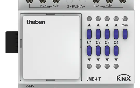 THEBEN JME 4 T KNX-Actionneur de volet MIX module d'extension à 4 voies