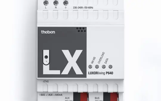 THEBEN LUXORliving P640 alimentation de bus 640 mA